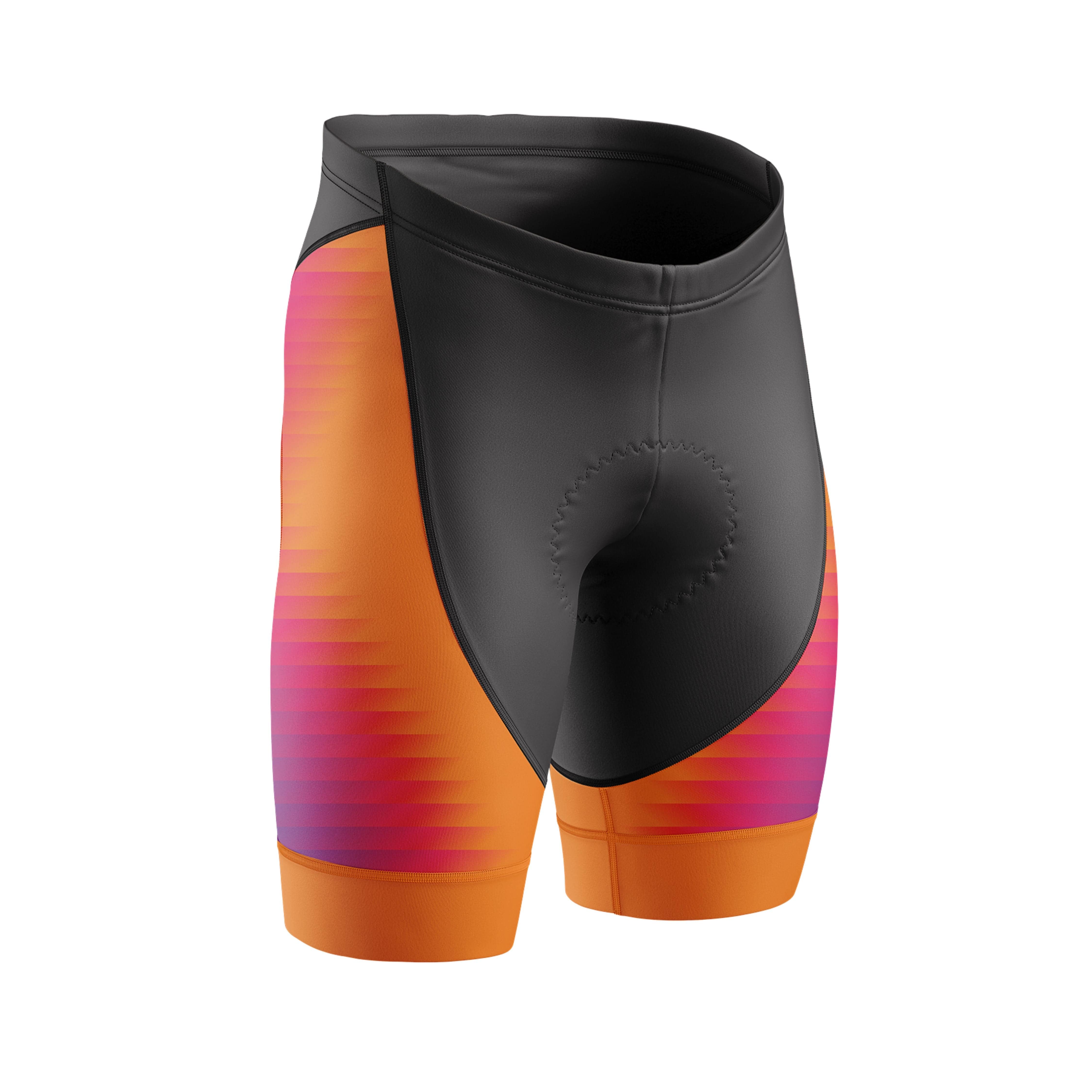women-orange-gradient-cycling-shorts-montella-cycling
