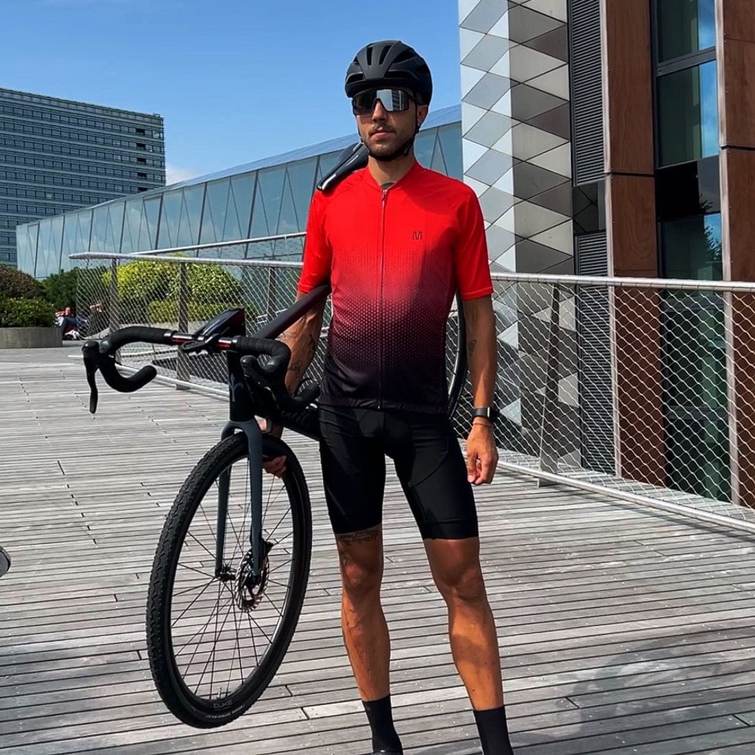 2018 Cycling Jersey Maillot Ciclismo Short Sleeve And Cycling Bib