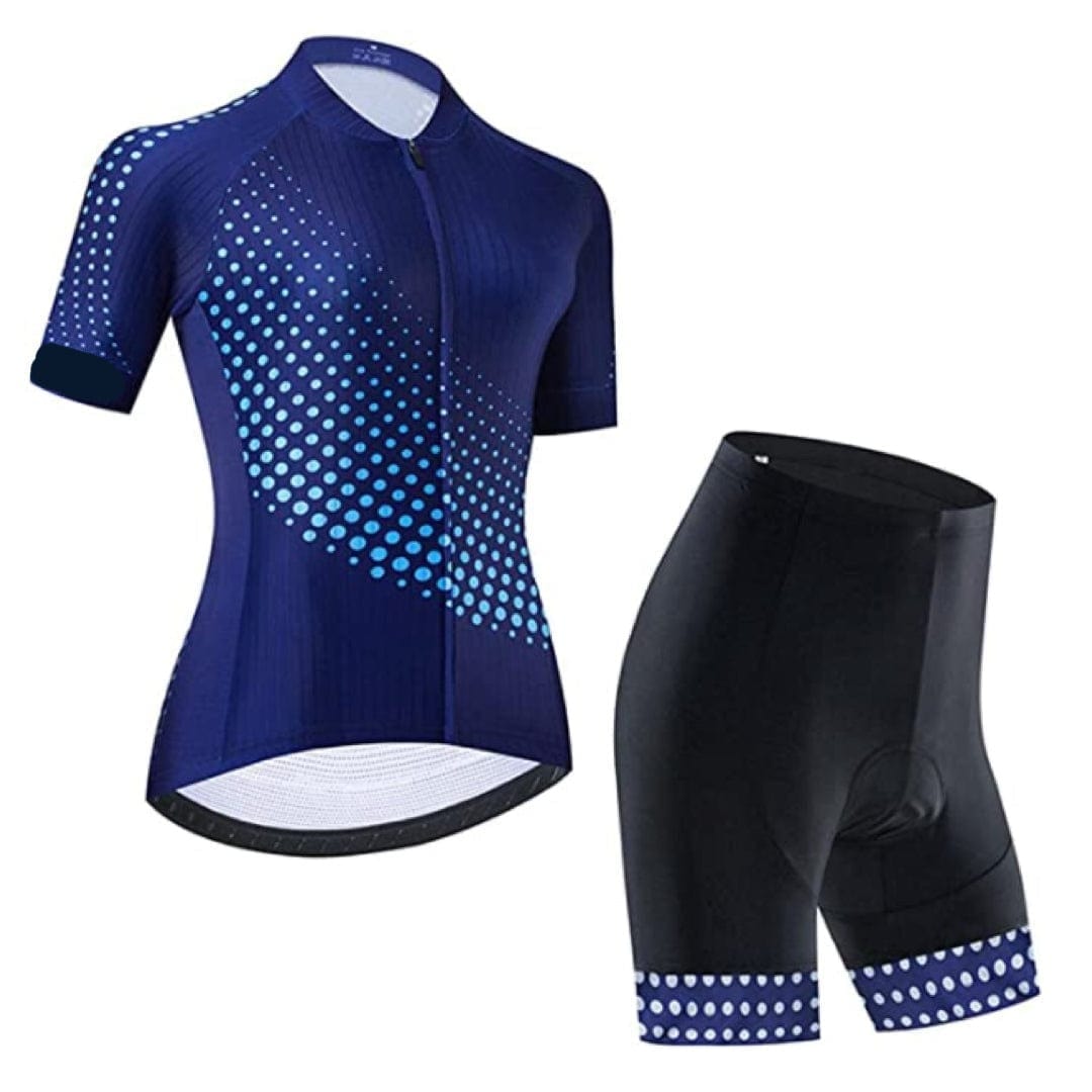 Women's Blue Cycling Jersey or Shorts – Montella Cycling