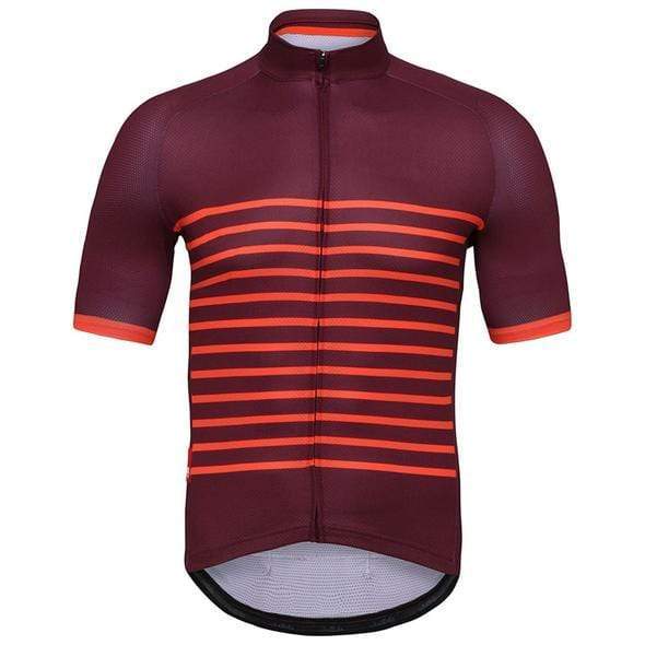 Men's Blue Stripe Cycling Jersey