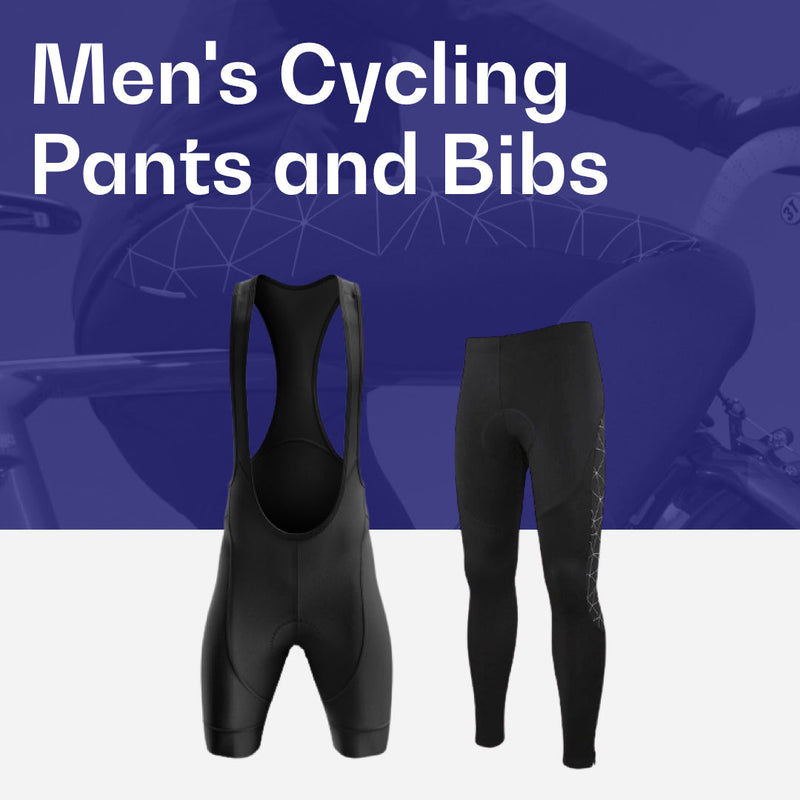 men's padded cycling bibs shorts pants on sale