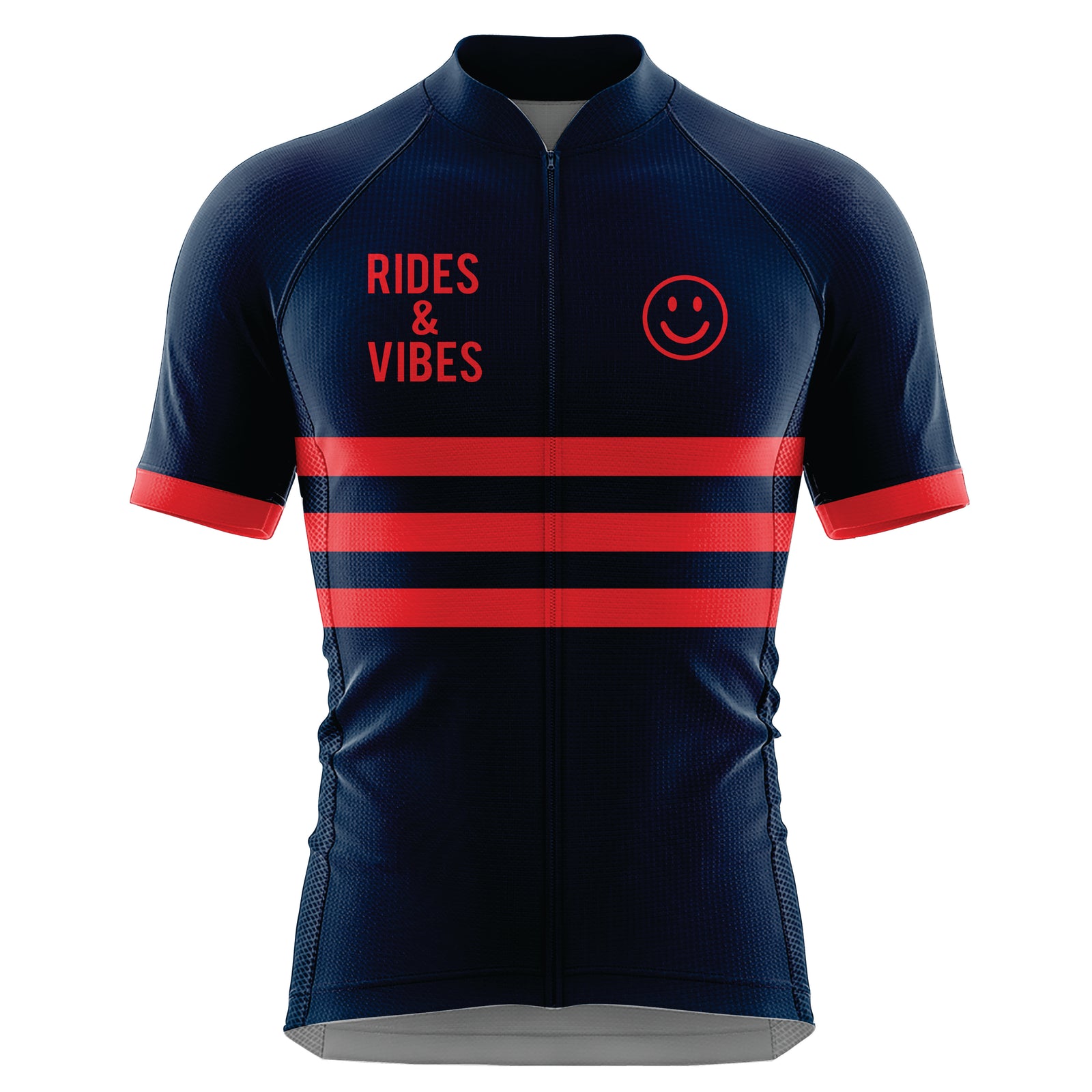Men's Rides & Vibes Cycling Jersey - Blue
