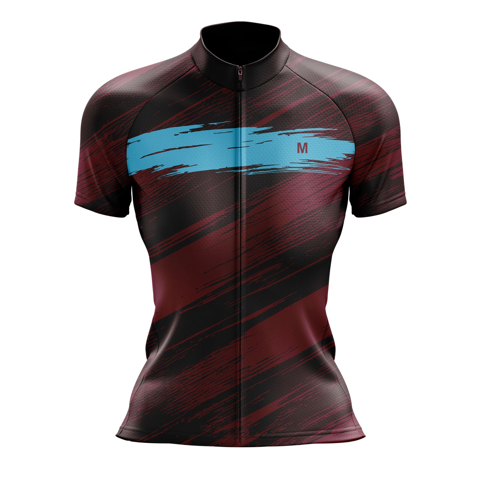 Women's Burgundy Cycling Jersey or Shorts