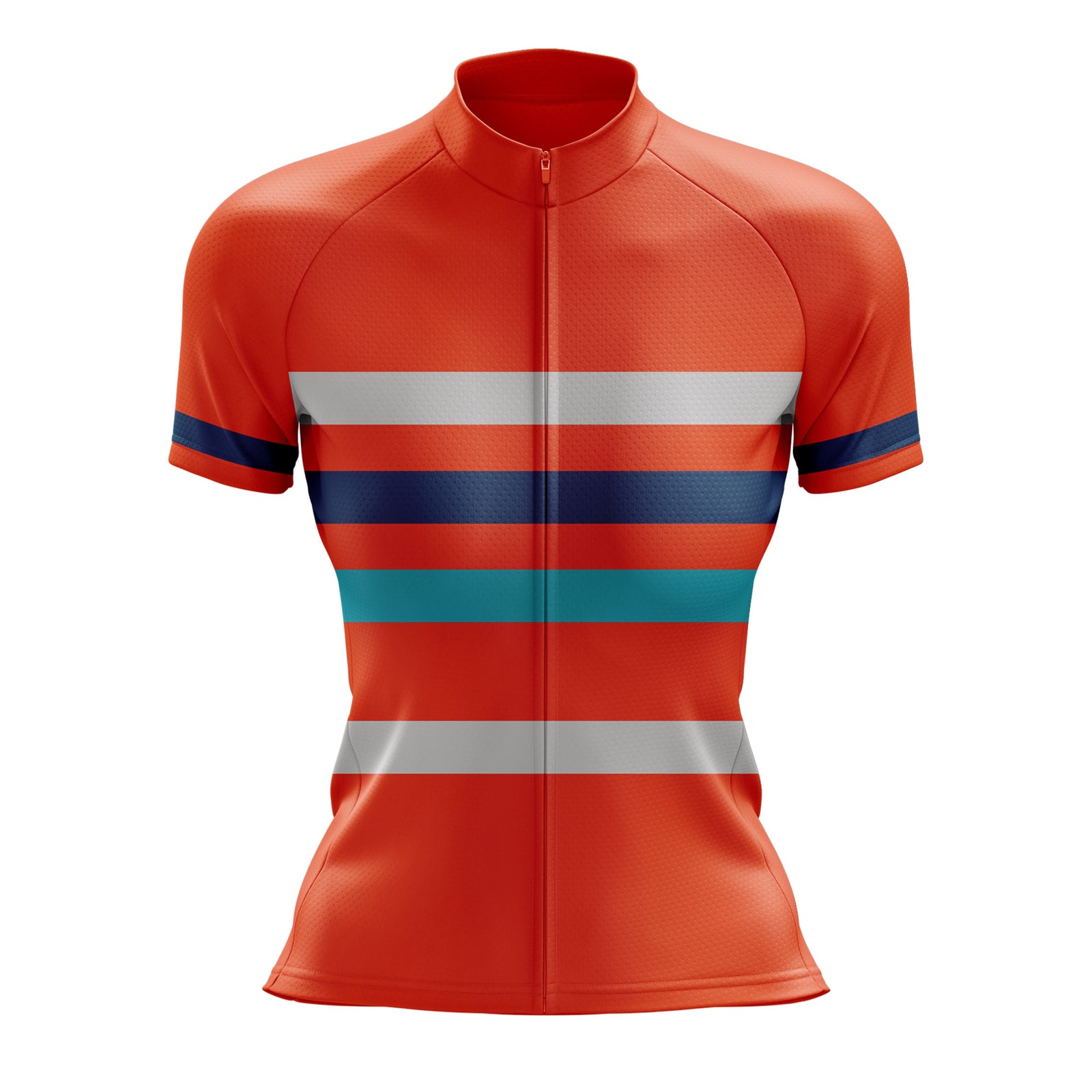 Women's Orange Cycling Jersey 26 Edition