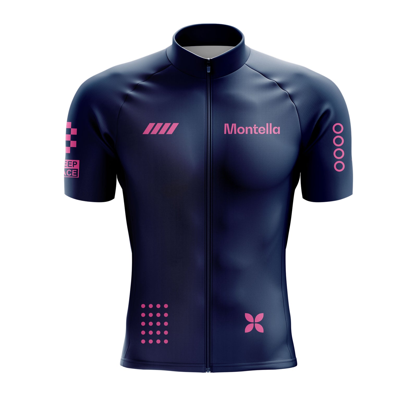 Jersey o baberos para hombres del lado azul