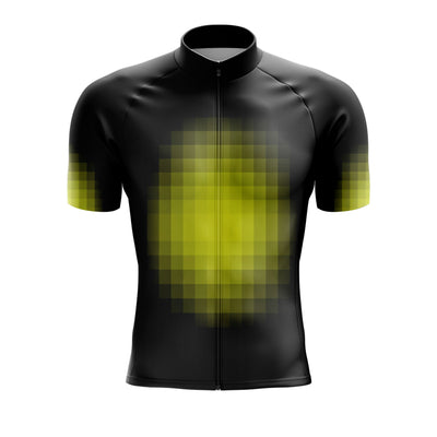 Jersey de ciclismo azul del lado de los hombres