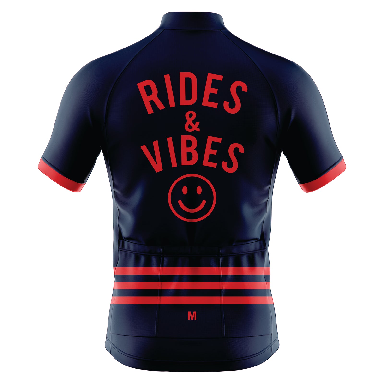Men's Rides & Vibes Cycling Jersey - Blue