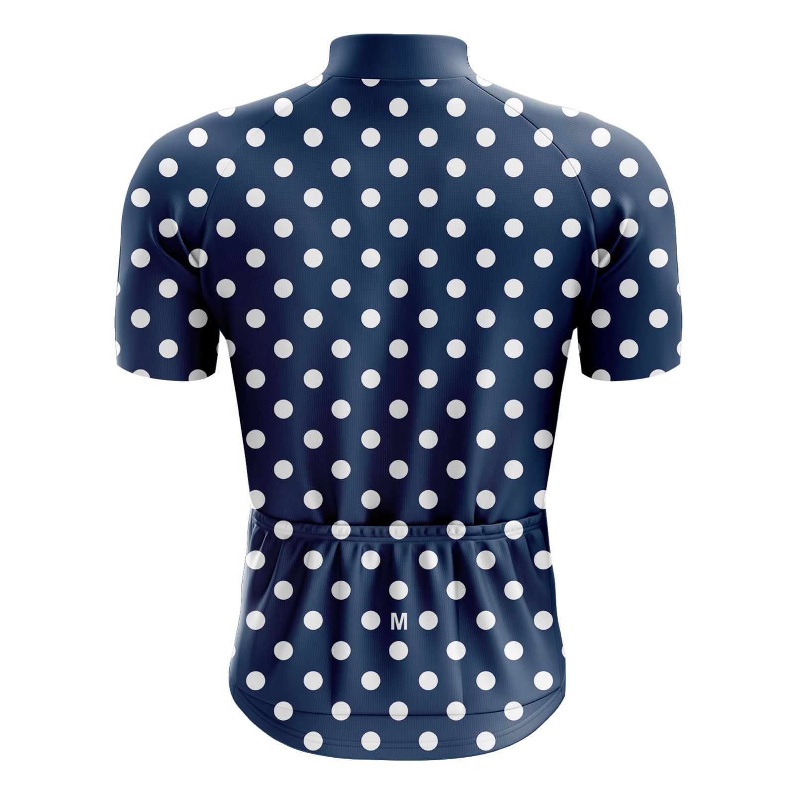 Jersey de ciclismo azul del lado de los hombres