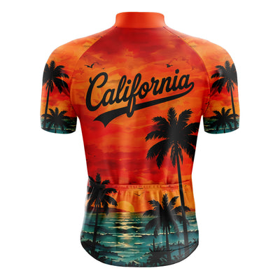 Jersey de ciclismo azul del lado de los hombres