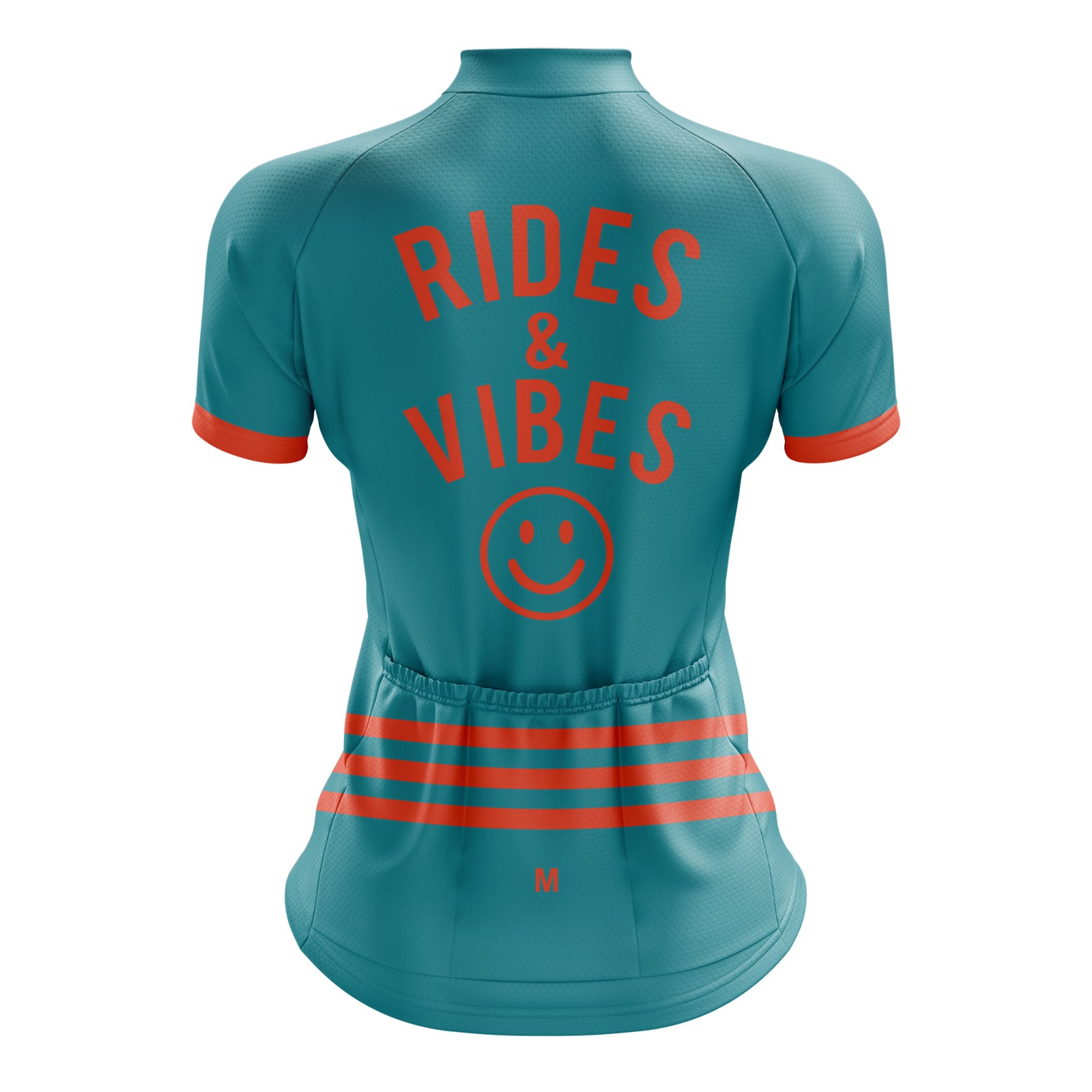 Women's Rides & Vibes Cycling Jersey - Teal