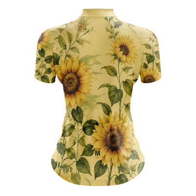 Women's Sunflowers Cycling Jersey