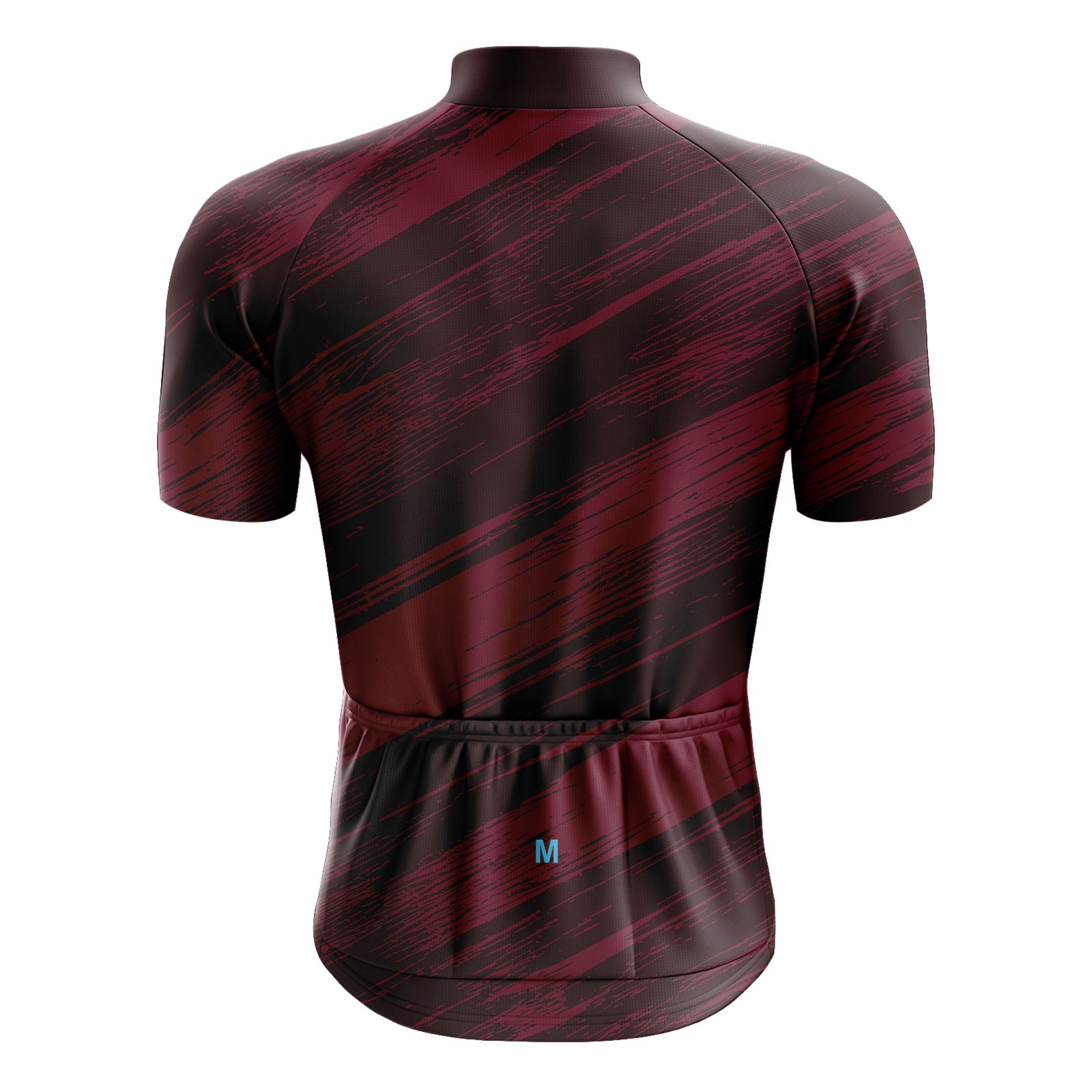 Men's Burgundy Cycling Jersey 26/17 Edition