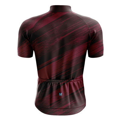 Men's Burgundy Cycling Jersey 26/17 Edition