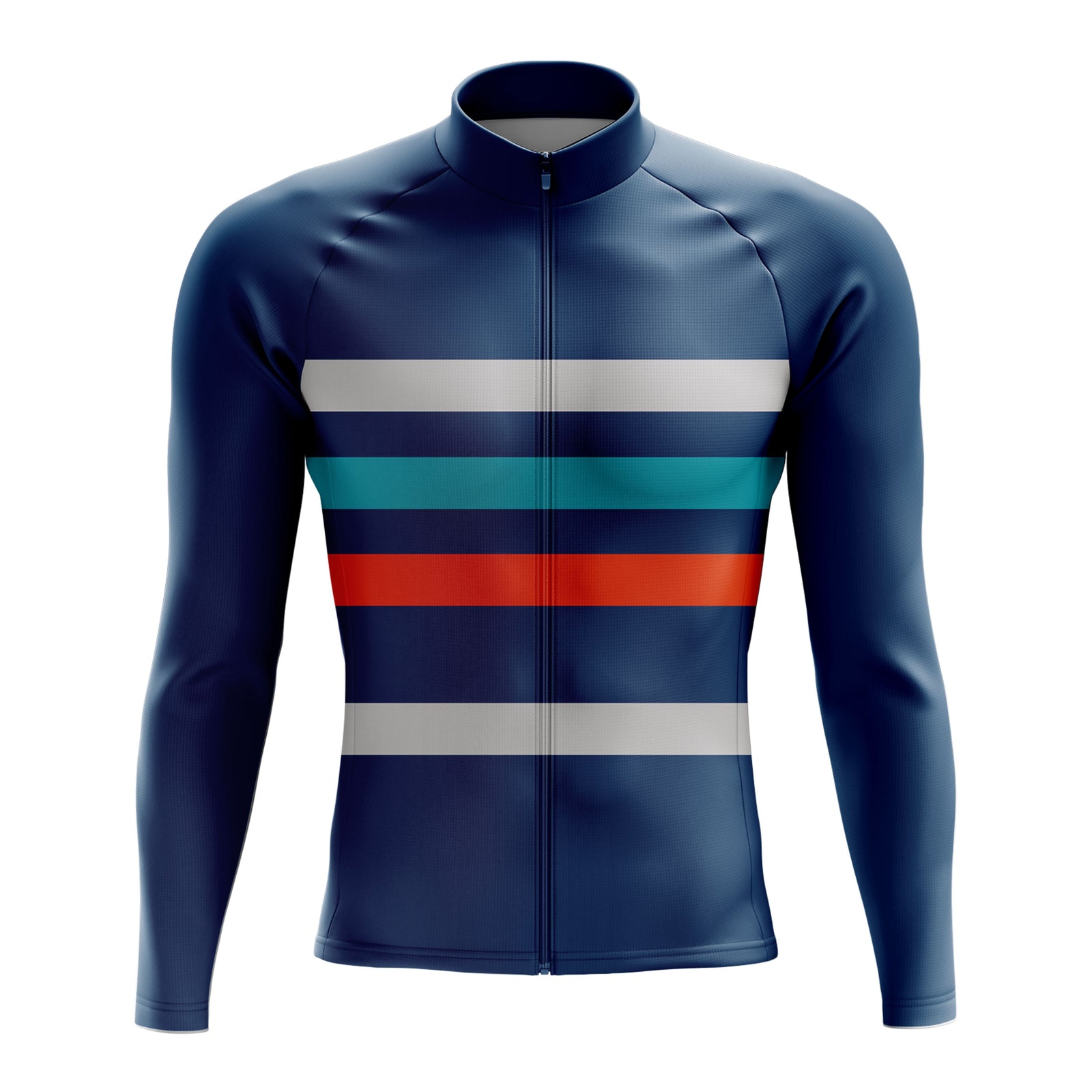 Jersey de ciclismo de manga de ángulo negro de los hombres