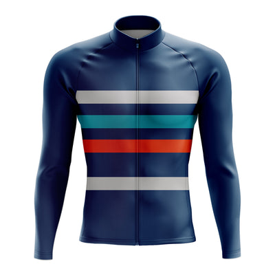 Jersey de ciclismo de manga de ángulo negro de los hombres