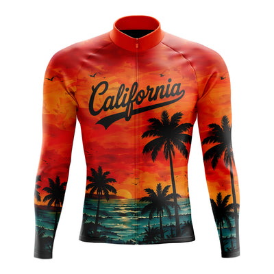 Jersey de ciclismo de manga de ángulo negro de los hombres