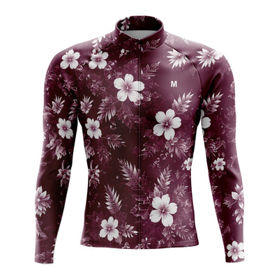 Jersey de ciclismo de manga de ángulo negro de los hombres