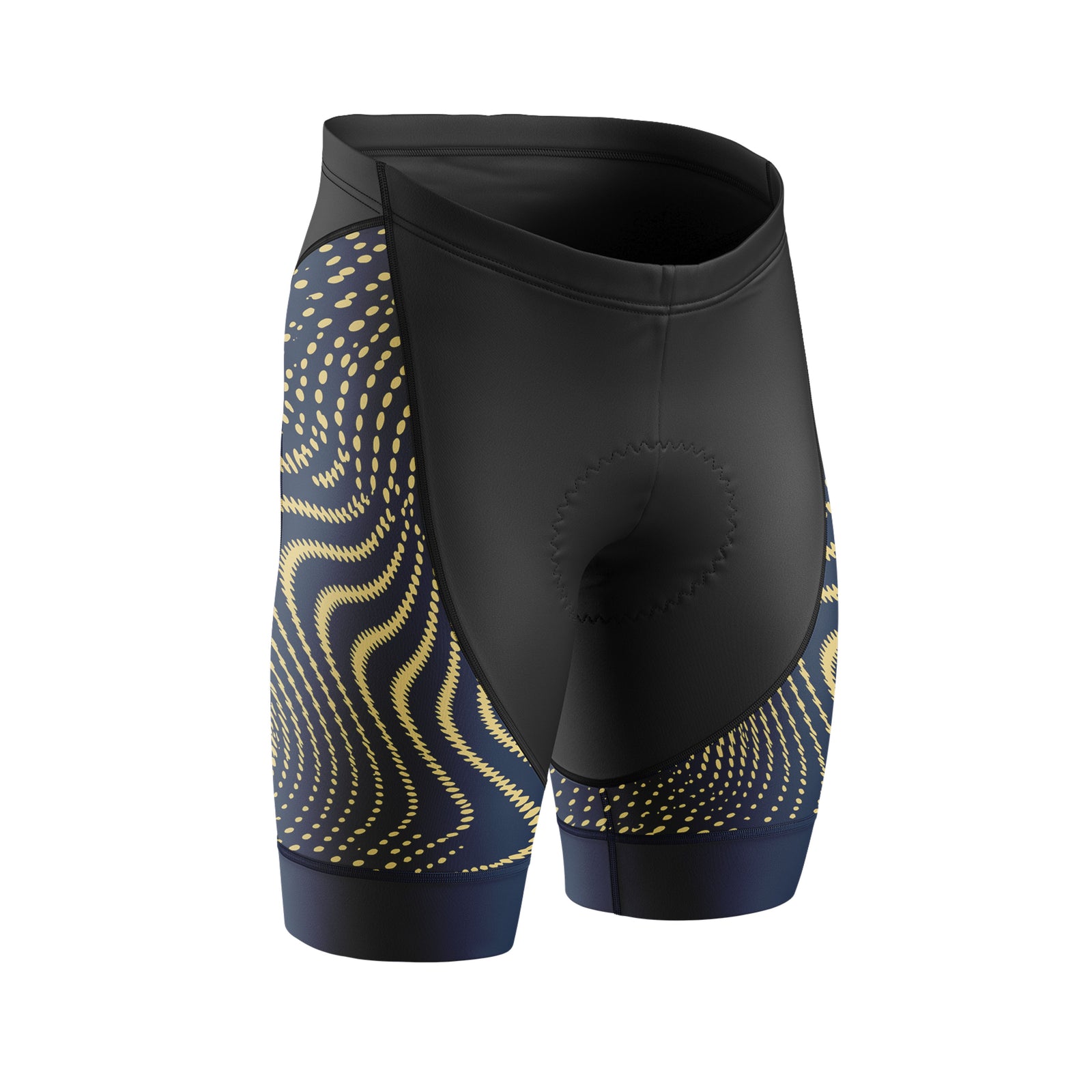 Mujeres pantalones cortos de ciclismo de gradiente rosa
