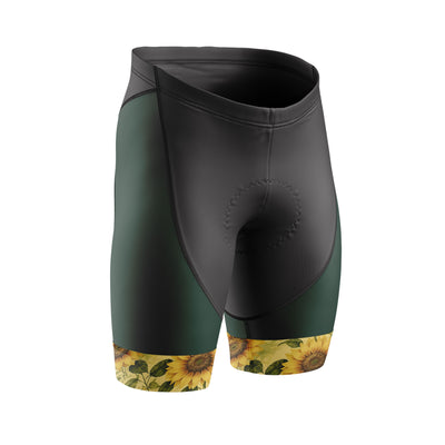 Women Sunflowers Cycling Shorts