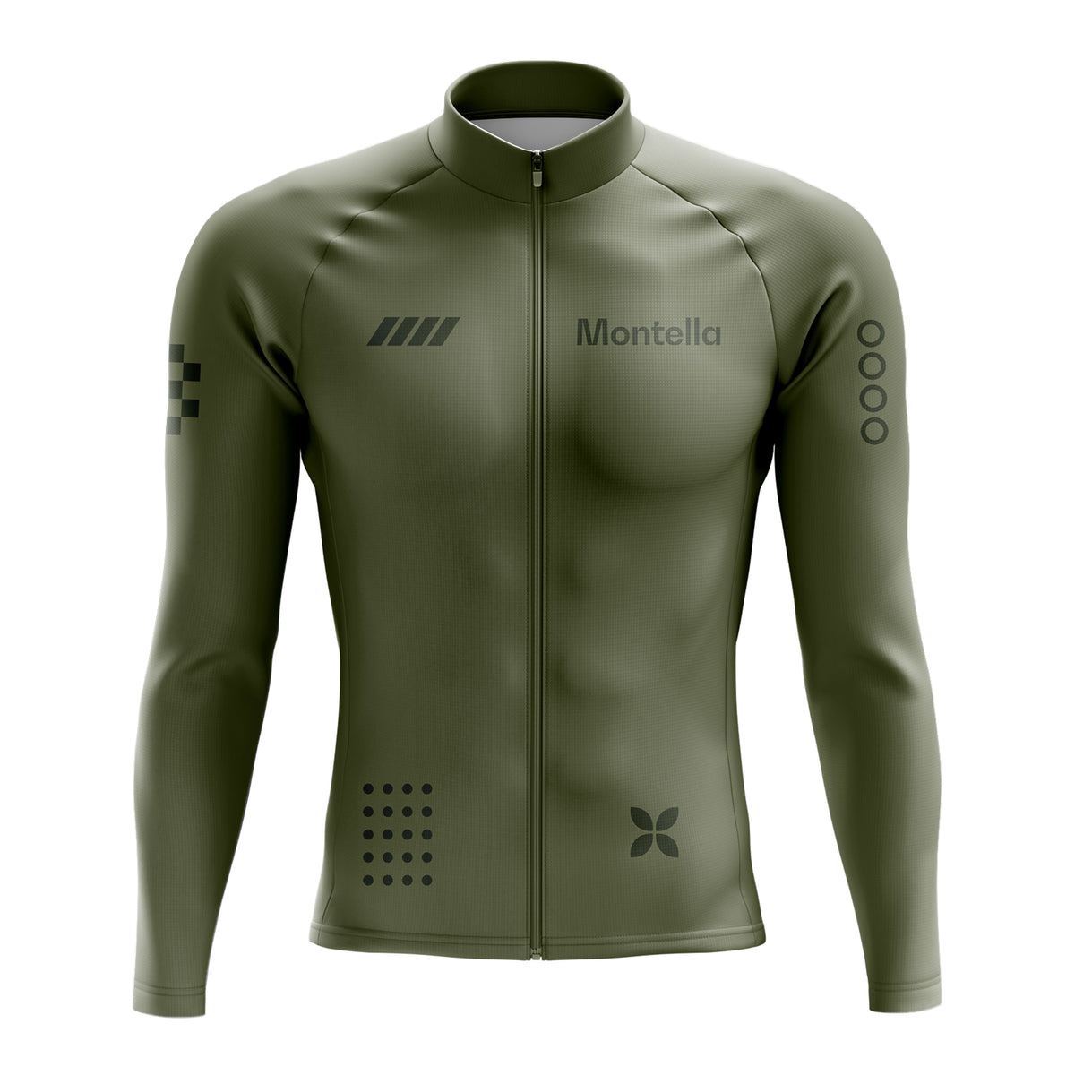 Jersey de ciclismo de manga de ángulo negro de los hombres