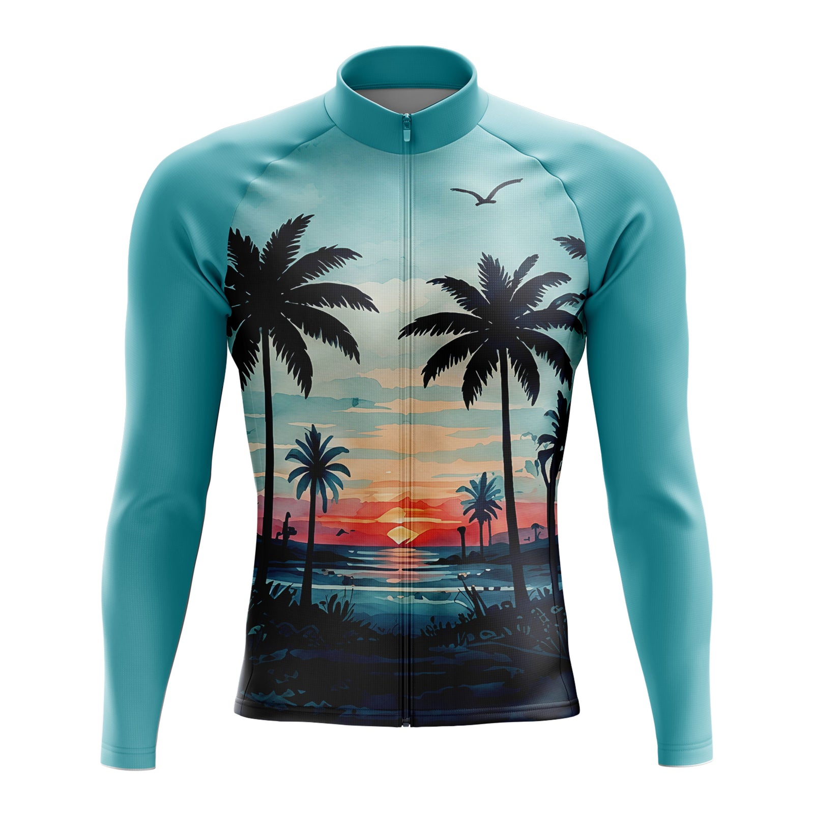 Men's Palms Long Sleeve Cycling Jersey