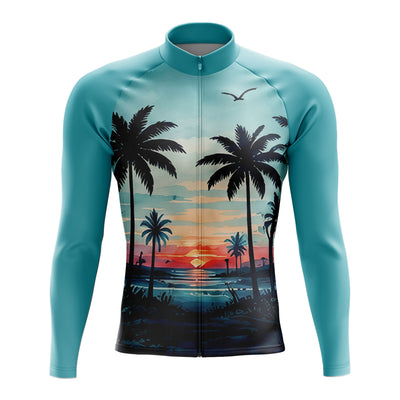 Men's Palms Long Sleeve Cycling Jersey