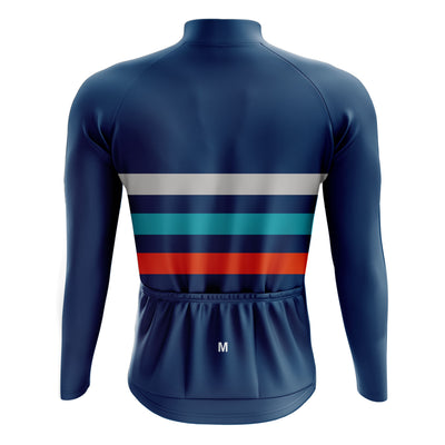 Jersey de ciclismo de manga de ángulo negro de los hombres