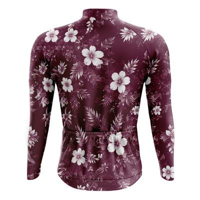 Jersey de ciclismo de manga de ángulo negro de los hombres