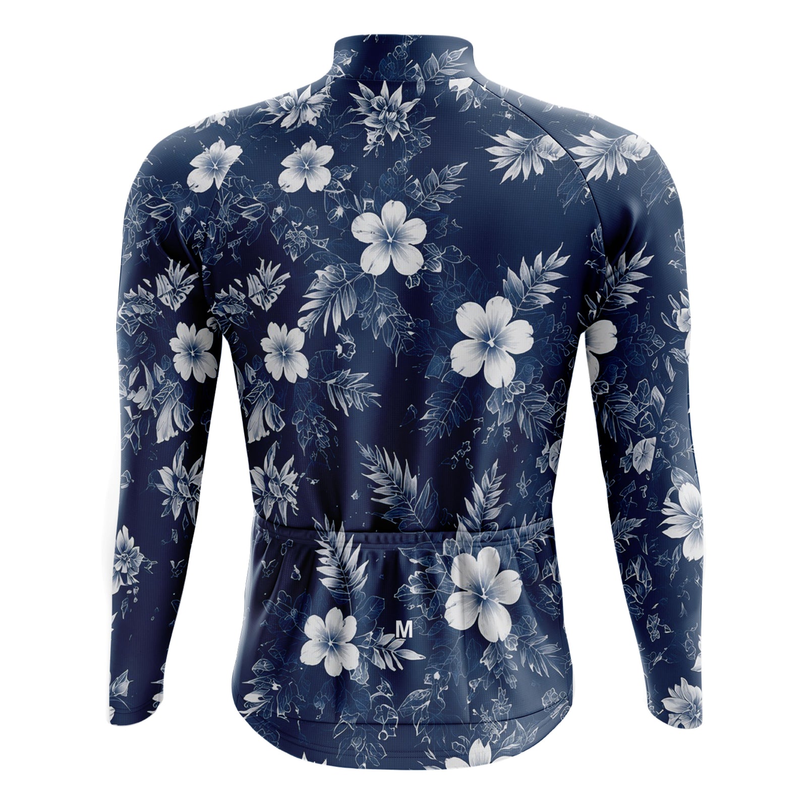 Jersey de ciclismo de manga de ángulo negro de los hombres