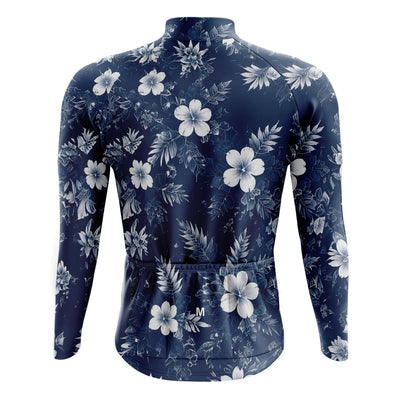Jersey de ciclismo de manga de ángulo negro de los hombres