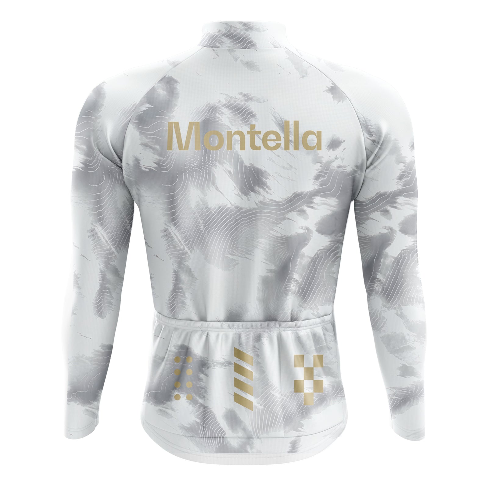 Jersey de ciclismo de manga de ángulo negro de los hombres