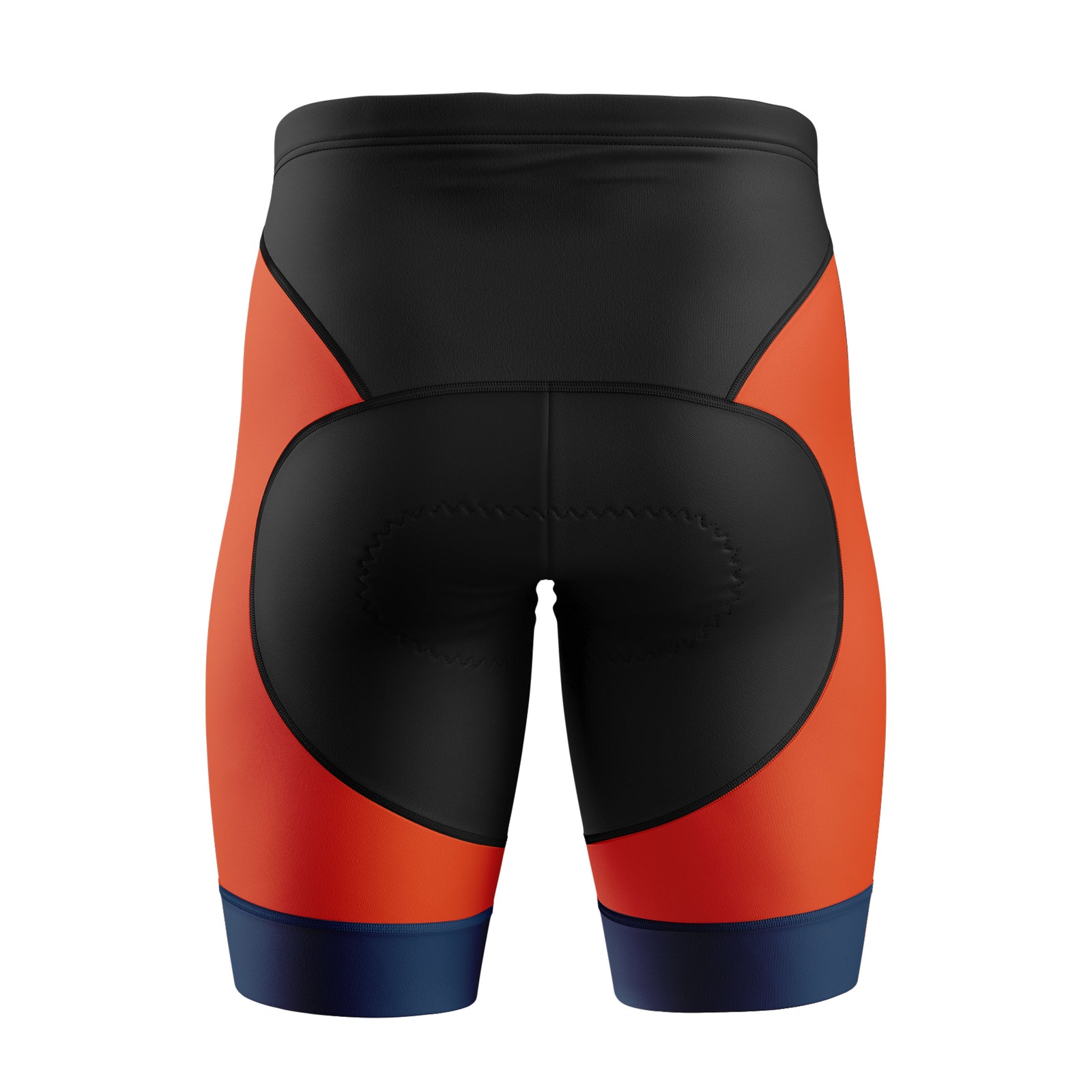 Women Orange Cycling Shorts 26 Edition