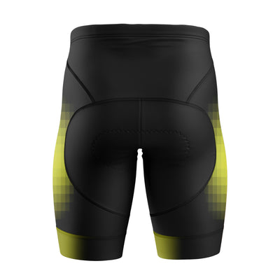 Mujeres pantalones cortos de ciclismo de gradiente rosa