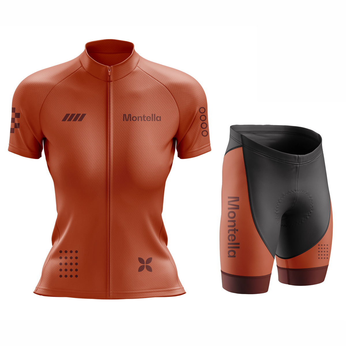 Women's Terracotta Cycling Jersey or Shorts