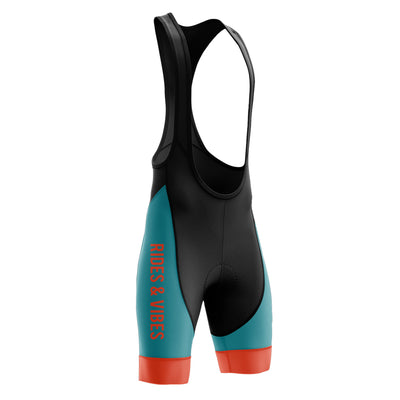 Pantalones cortos de ciclismo de lado azul
