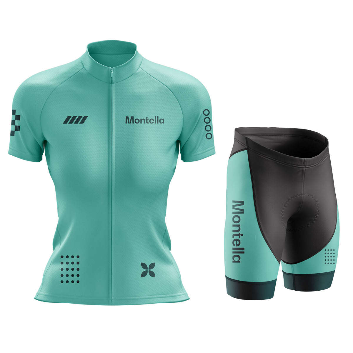 Women's Aqua Mist Cycling Jersey or Shorts