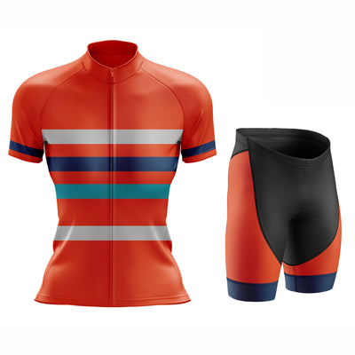 Women's Orange Cycling Jersey or Shorts 26 Edition