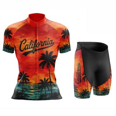 Jersey o pantalones cortos de ciclismo femenino de EE. UU.