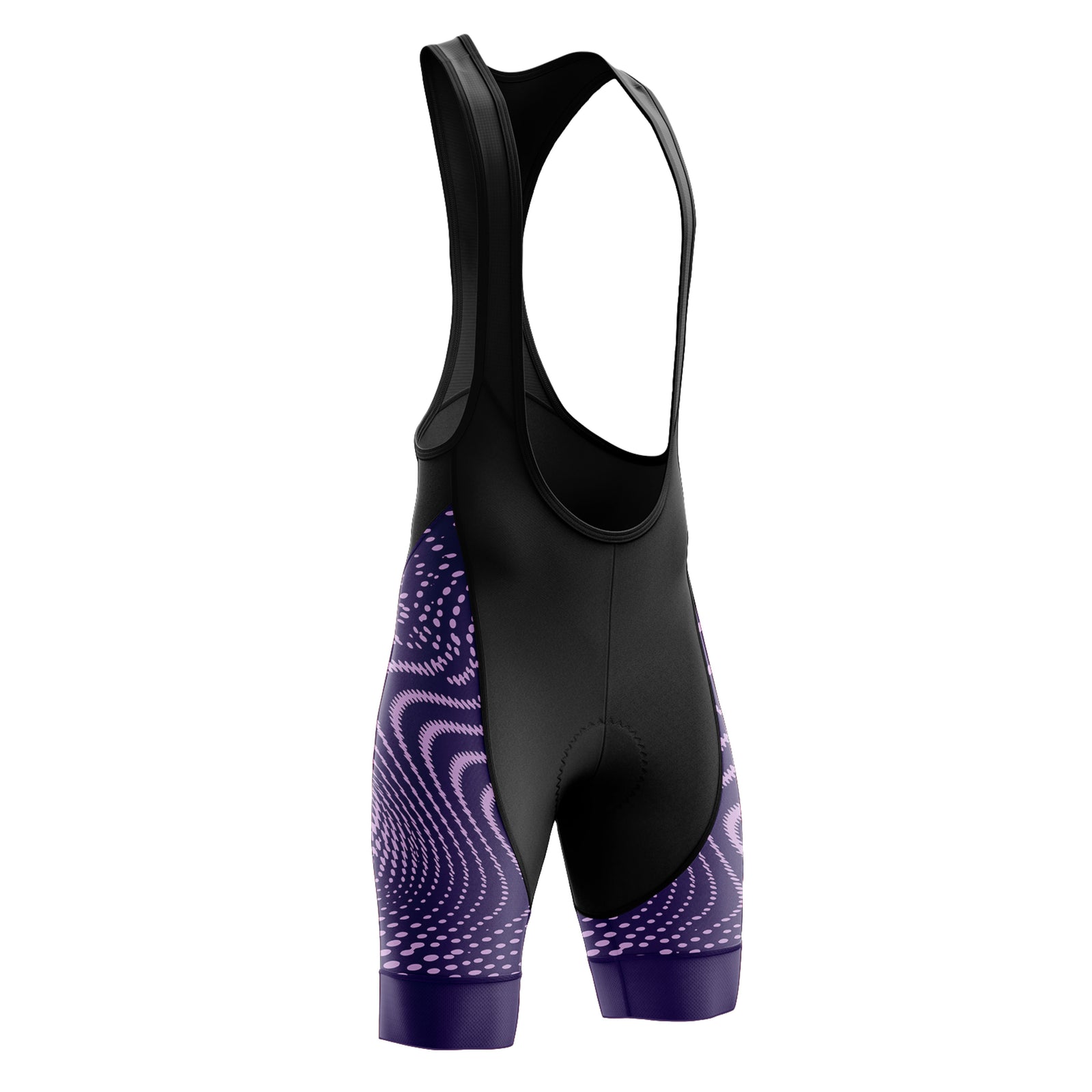Pantalones cortos de ciclismo de lado azul