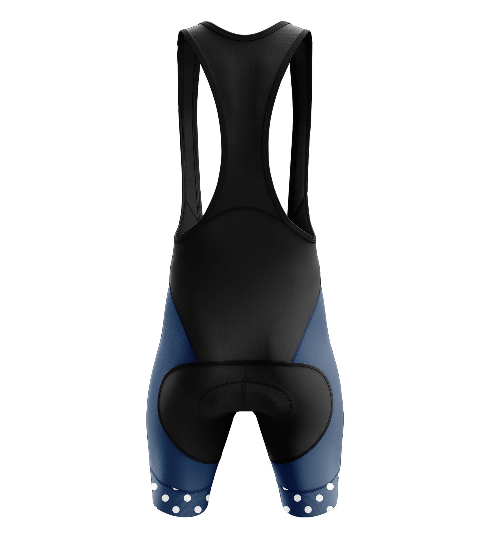 Pantalones cortos de ciclismo de lado azul