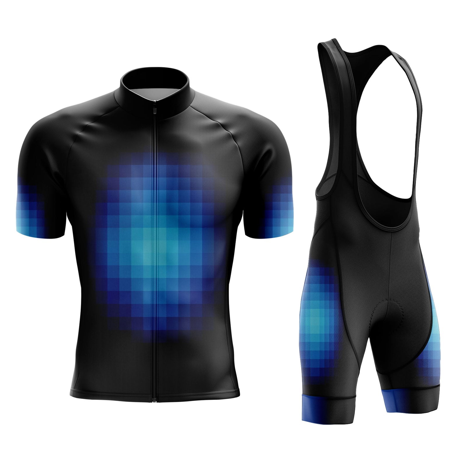 Jersey o baberos para hombres del lado azul