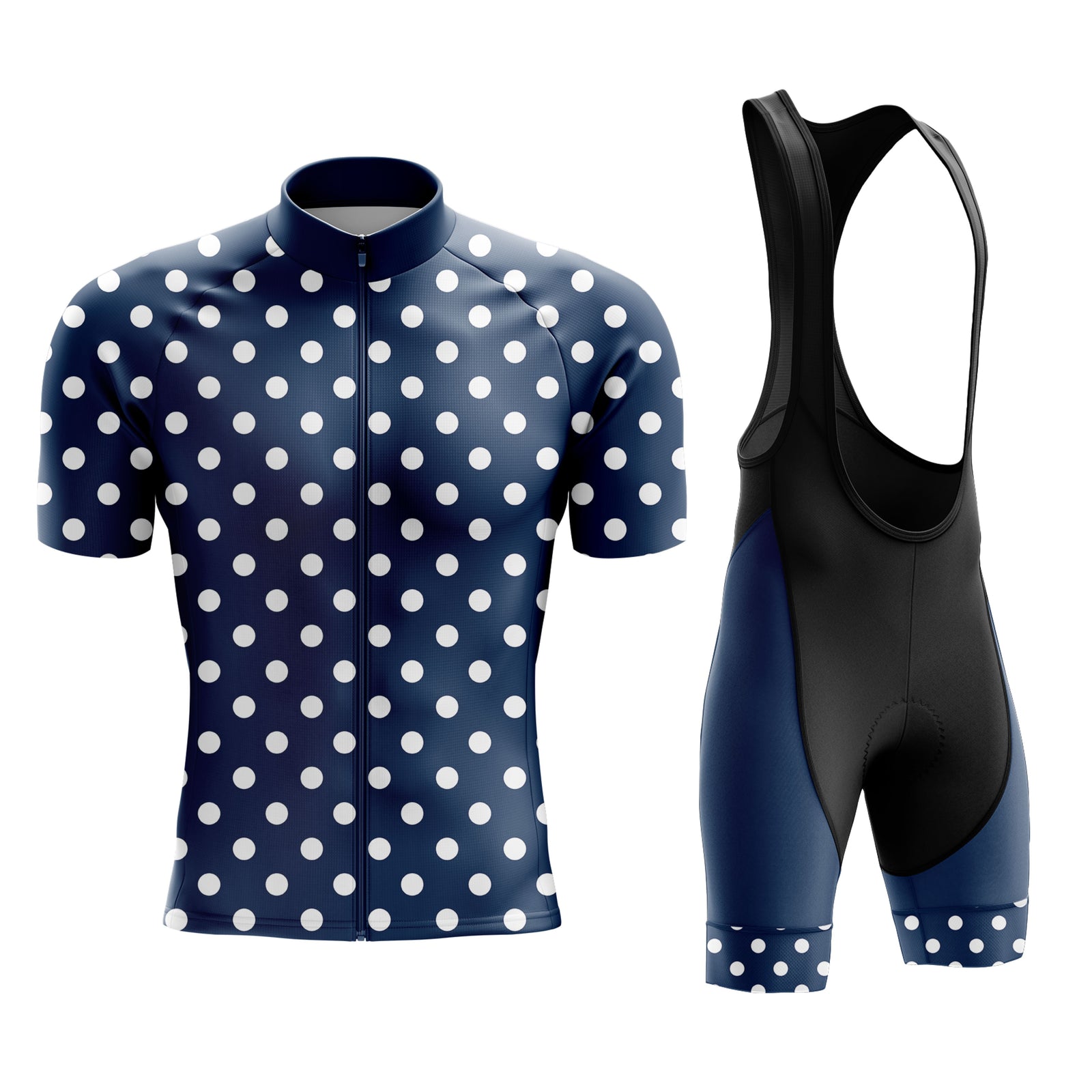 Jersey o baberos para hombres del lado azul