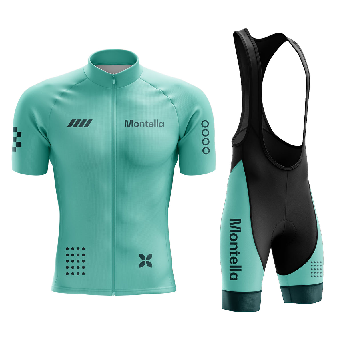 Jersey o baberos para hombres del lado azul