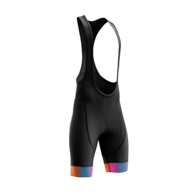 Pantalones cortos de ciclismo de lado azul