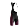 Burgundy Cycling Bib Shorts