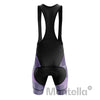Pantalones cortos de ciclismo de lado azul