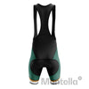 Pantalones cortos de ciclismo de lado azul