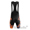 Pantalones cortos de ciclismo de lado azul