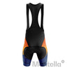Pantalones cortos de ciclismo de lado azul