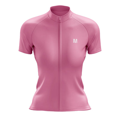 Women's Pink Cycling Jersey